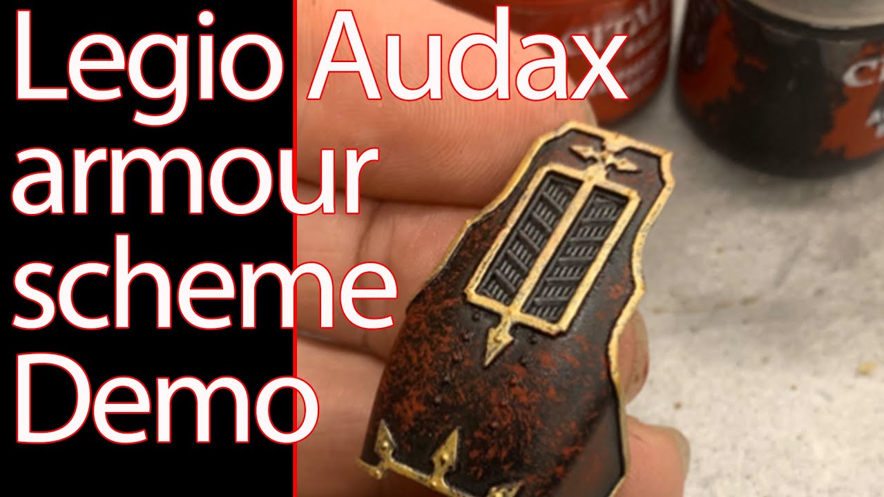 Legio Audax armour scheme demo.