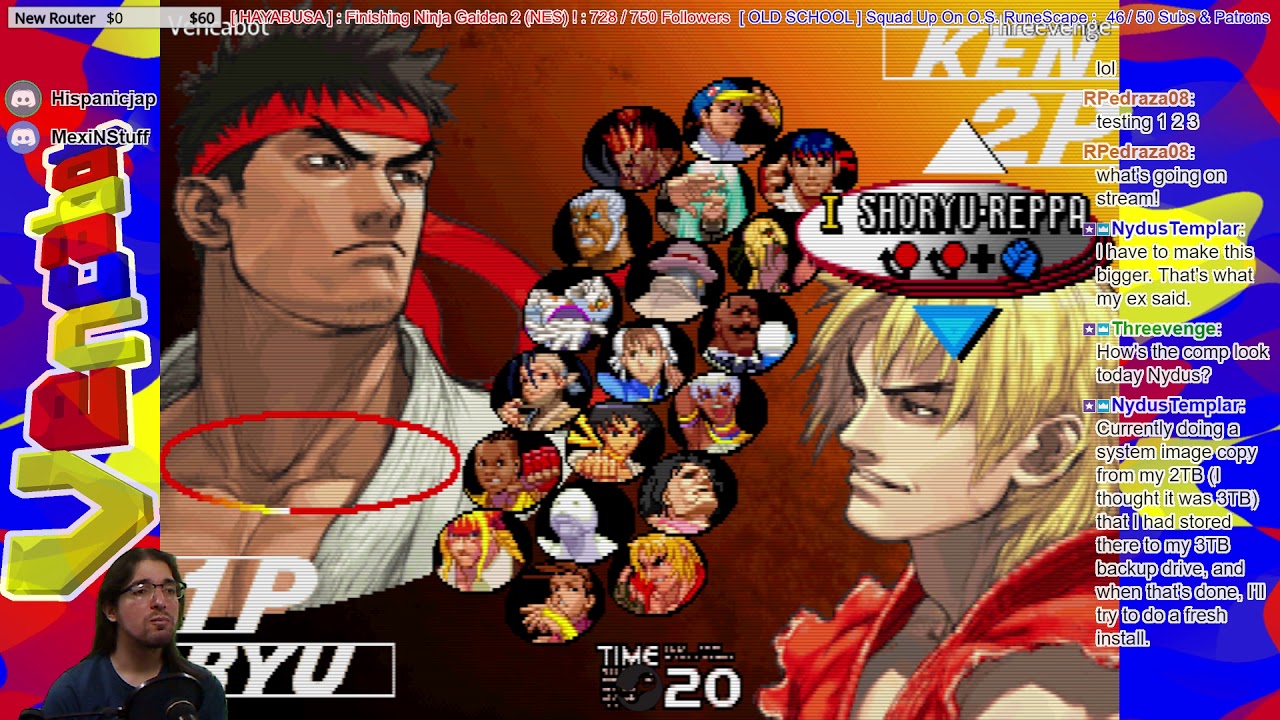 [3rd Strike] 06/07/18: Threevenge tries Ken, flying Necros, G-Type brings heat!