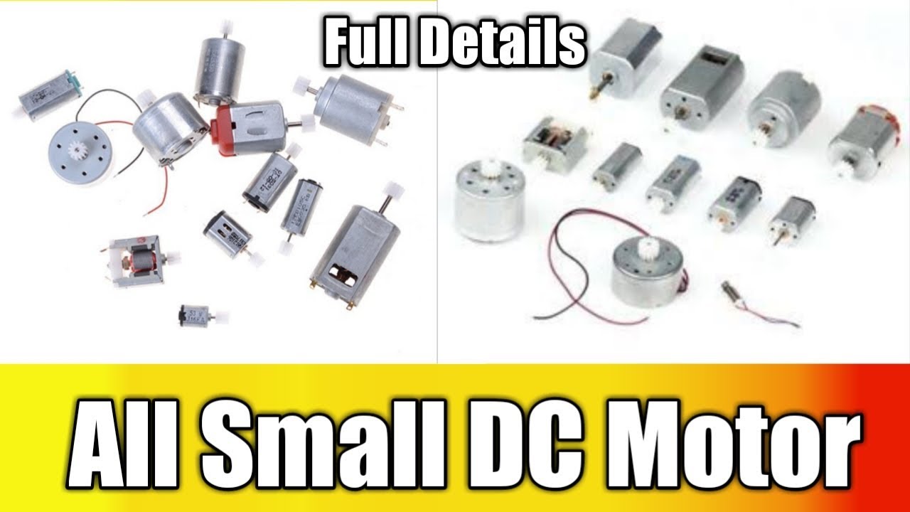 ALL small dc motors, Full Details