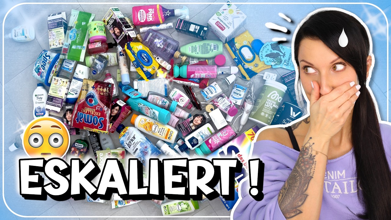 EXTREM eskaliert 😳 1,5 Stunden Beauty Müll • Aufgebraucht & ehrlich wie immer • Frühlingsrolina