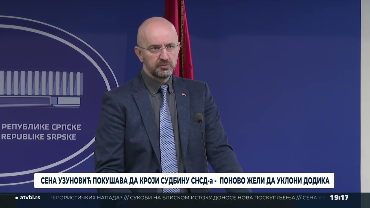 Sena Uzunović pokušava da kroji sudbinu SNSD-a - Ponovo želi da ukloni Milorada Dodika