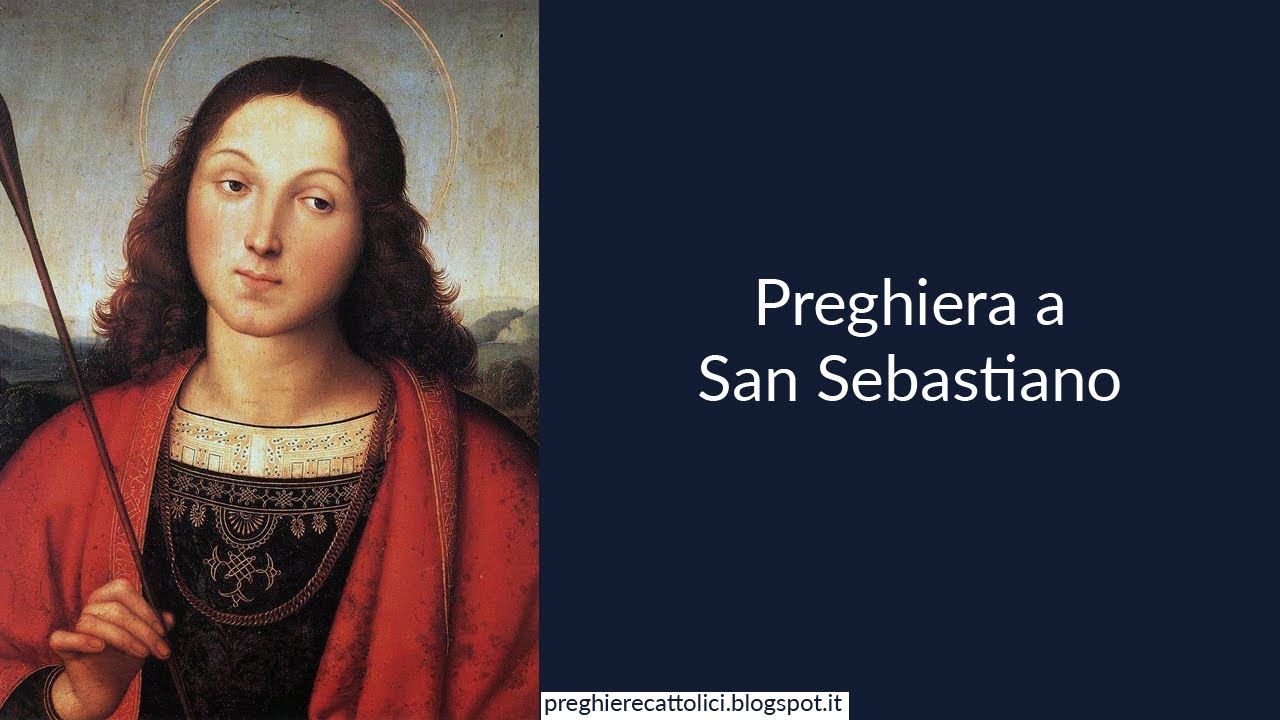 Preghiera a San Sebastiano