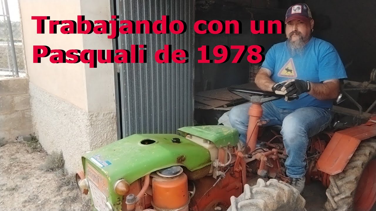 Trabajando con el Pasquali de 1978