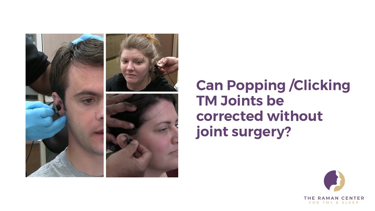 Years of jaw popping, clicking or locking corrected without surgery by Physiological NM Dentistry