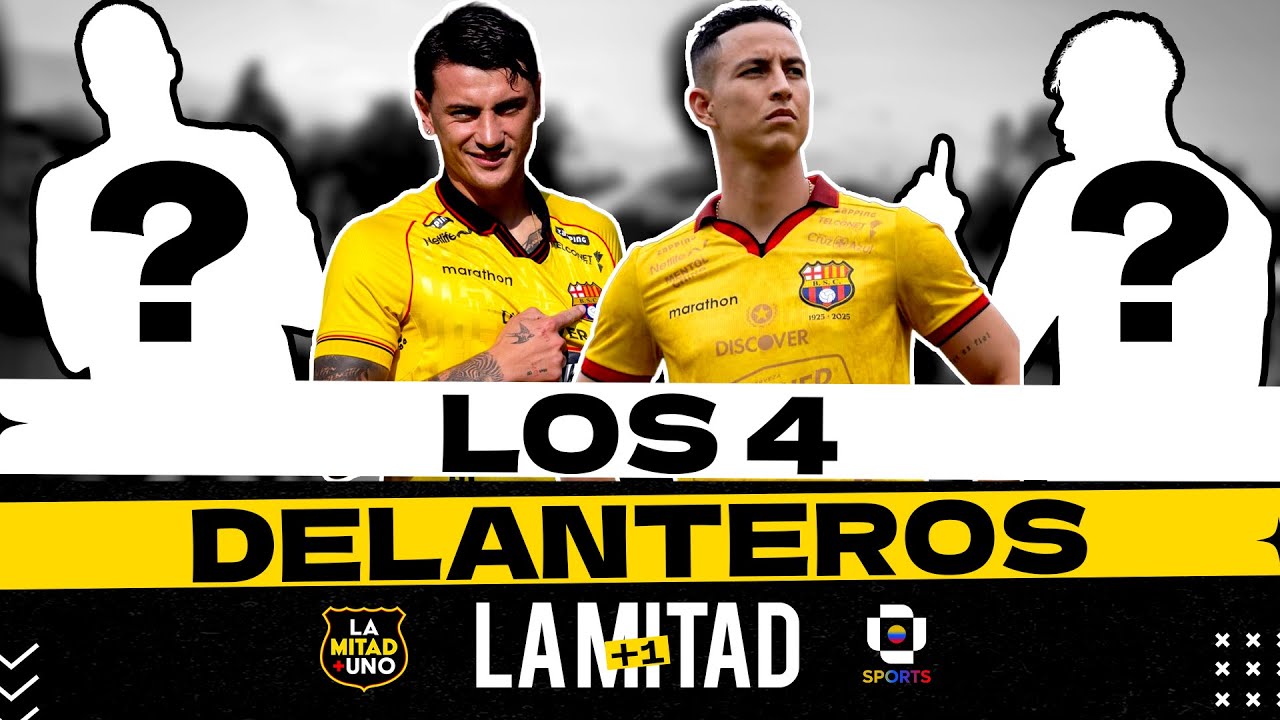 🔴 ENVIVO | ESTOS SON LOS 4 DELANTEROS DE BARCELONA SC 2026- LA MITAD MÁS UNO 🟡⚫