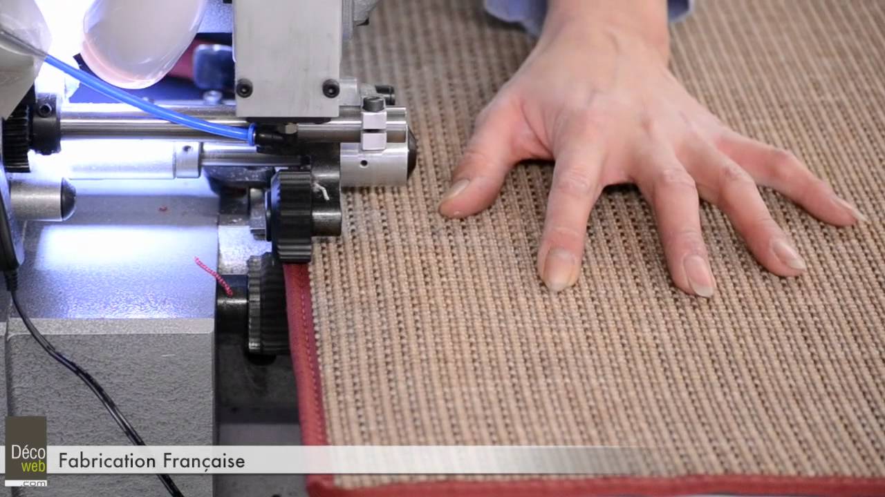 Fabrication française des tapis sur mesure - Sisal et Shaggy - Decoweb.com