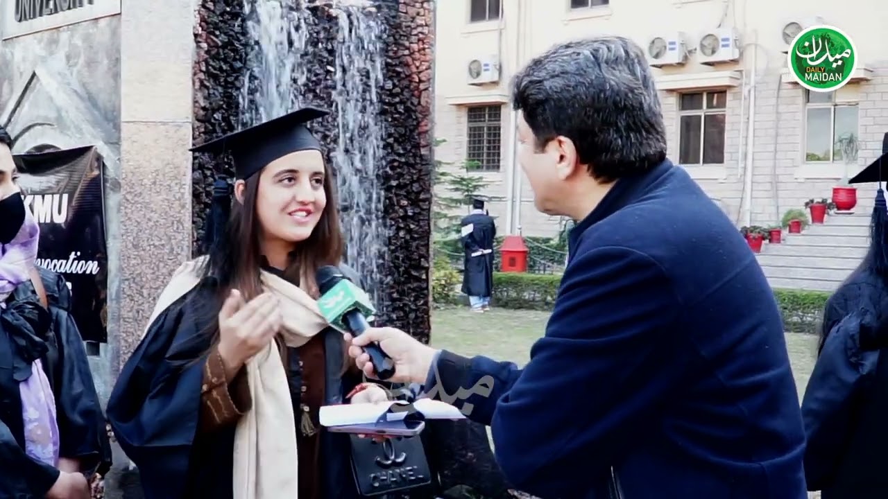 Interesting Q&A with Grads:Khyber Medical University Convocation 2023 | KMU Peshawar | Fida Adeel