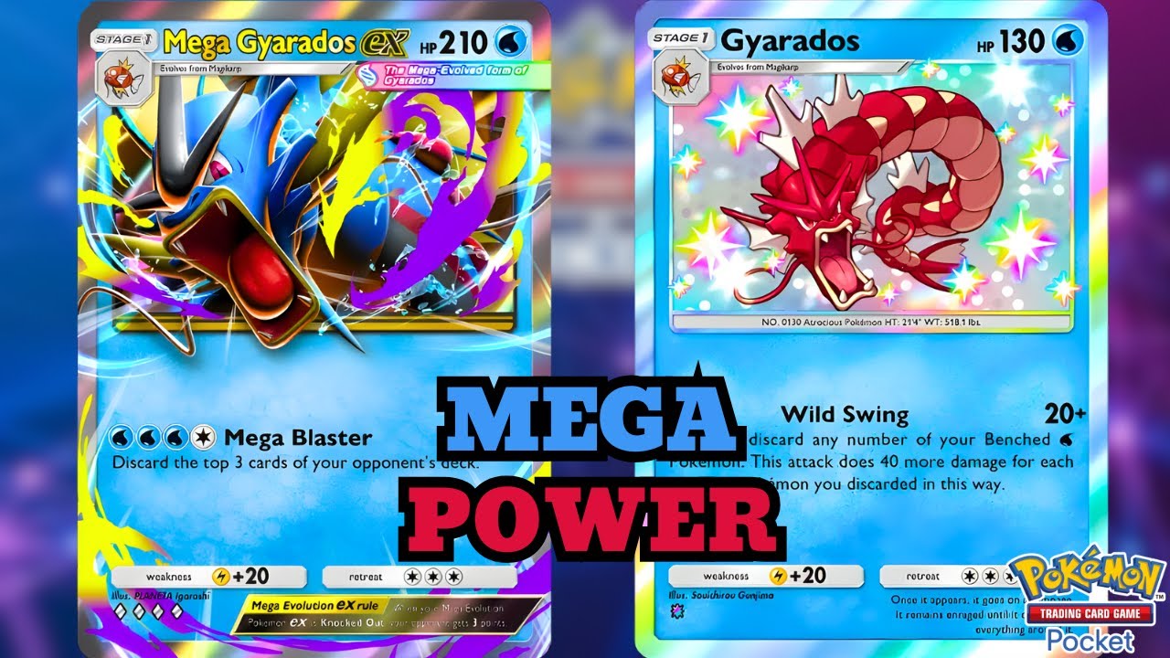 МЕГА-МУСОР! Худший мега-экземпляр в игре?!｜Мега-Гиарадос｜Pokémon TCG Pocket