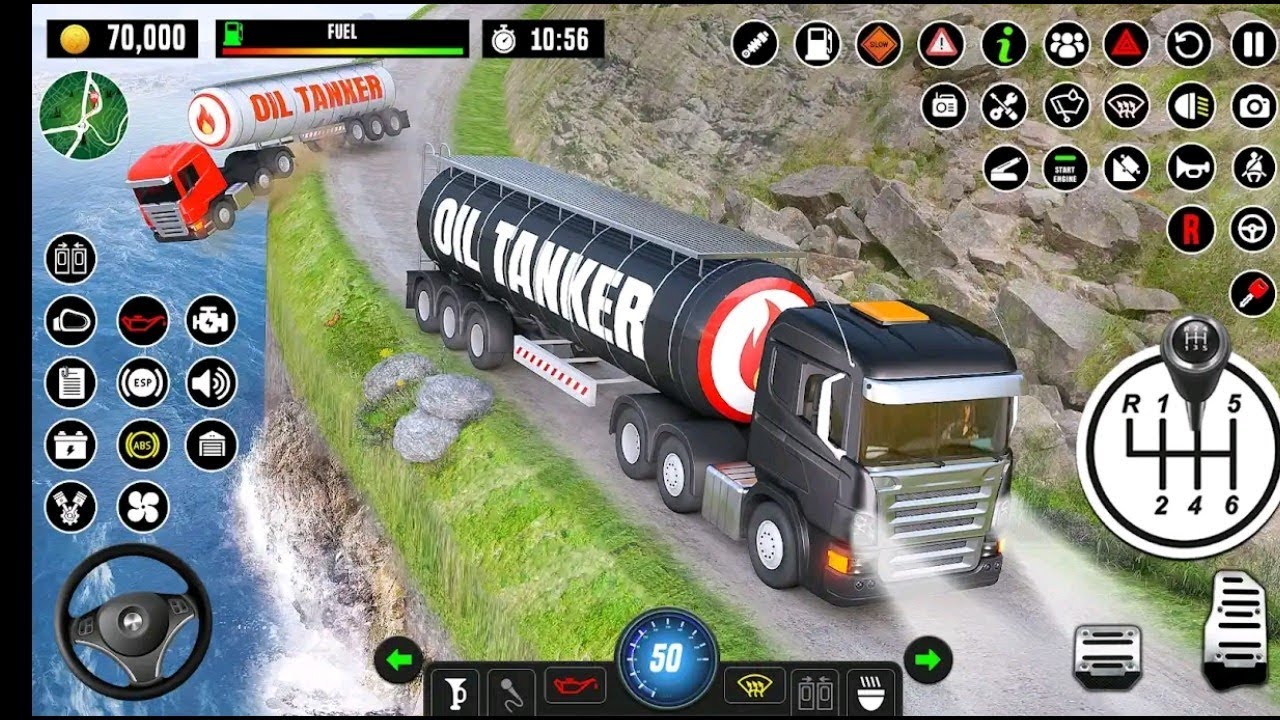 #American truck game ##18 Wheeler Truck Crash Test 😳 Realistic Physics Gameplay ##