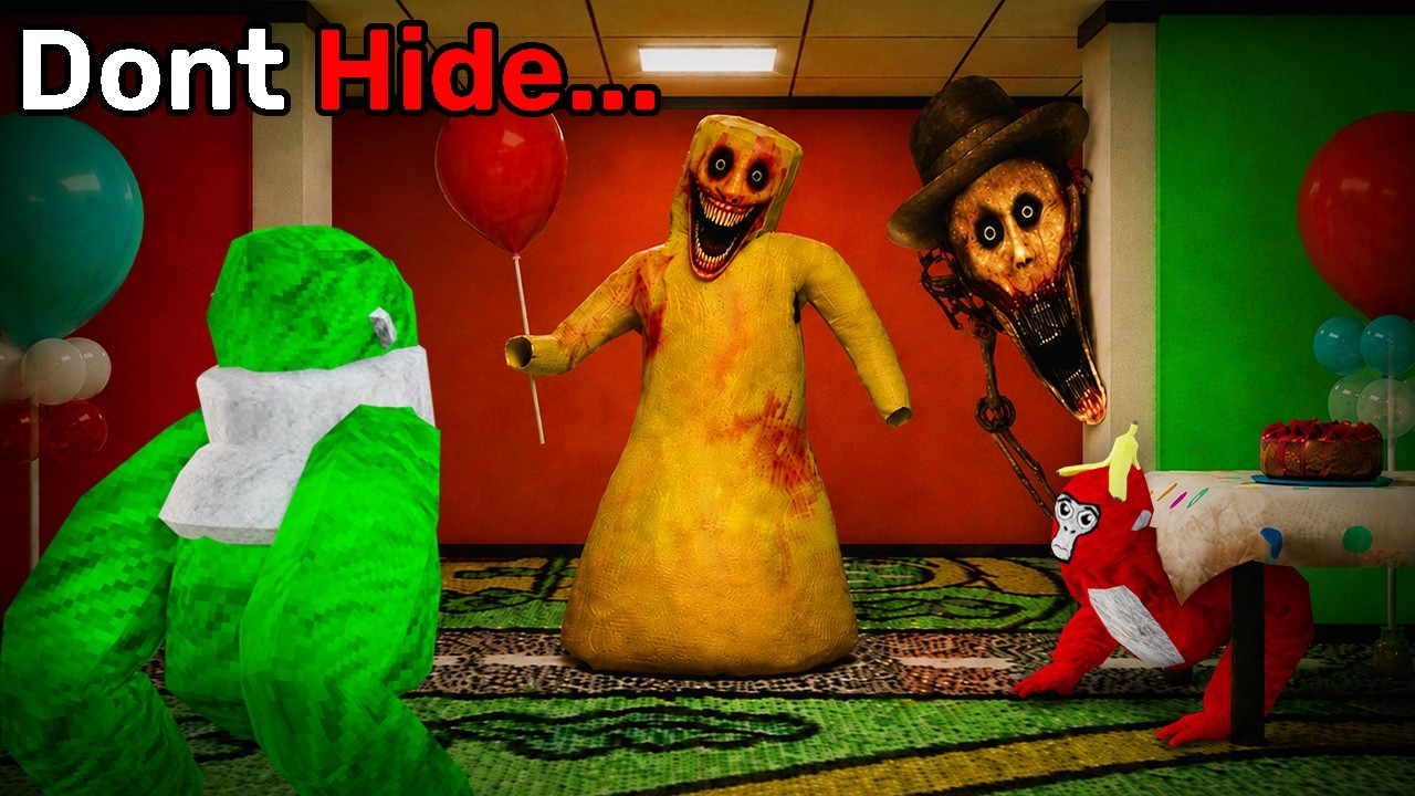 Мы нашли уровень FUN из Backrooms в Gorilla Tag