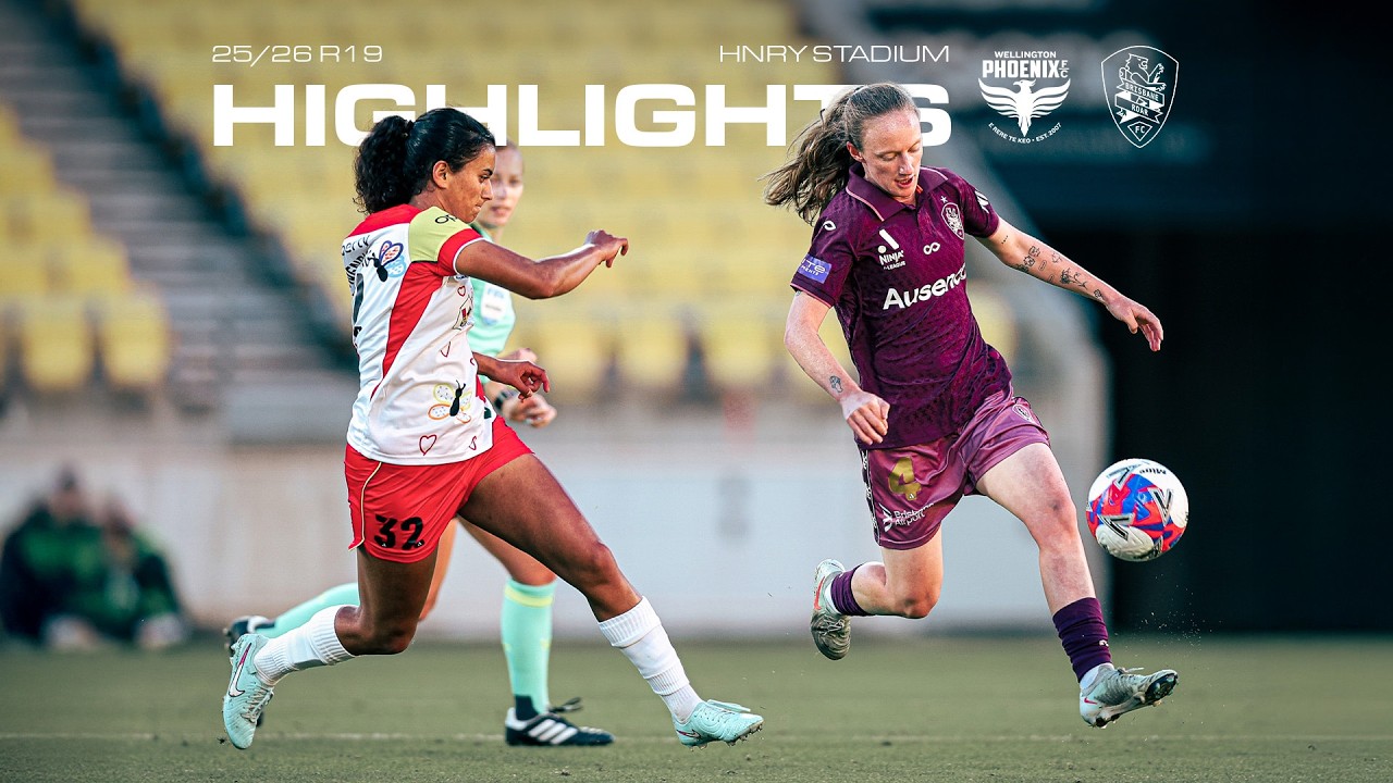 ALW R19 Highlights: Wellington Phoenix vs Brisbane Roar