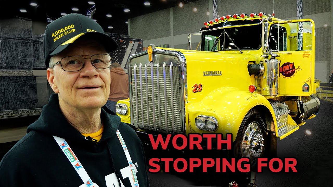 All the trucks that made us stop walking at MATS