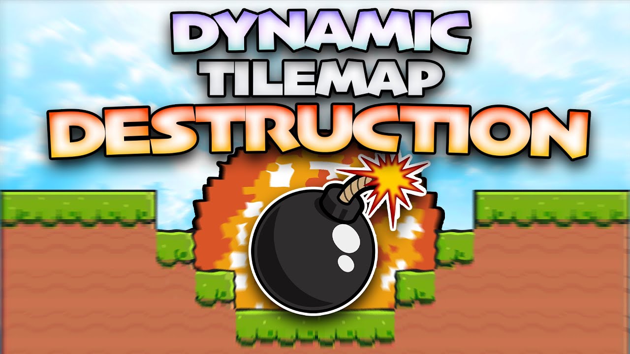 Dynamic Tilemap Terrain Destruction in Unity