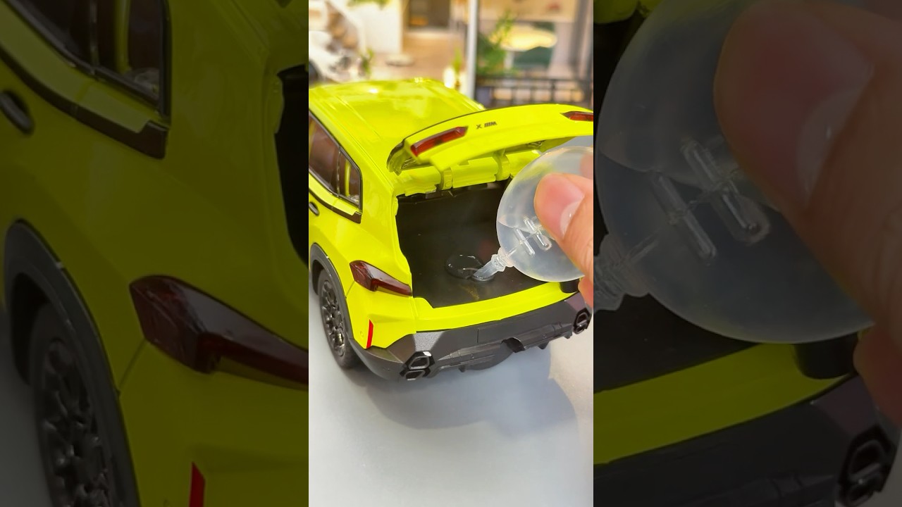 Unboxing BMW XM 1:24 Smoke Effect Diecast Model!  #automobile #zincars  #diecast