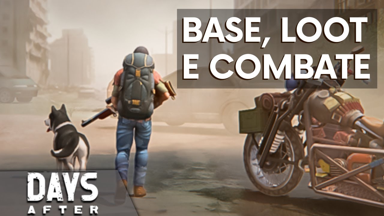 Days After Survival: Constru&ccedil;&atilde;o, Loot e Combate Mobile - O In&iacute;cio (Sobreviv&ecirc;ncia Zumbi Gameplay)