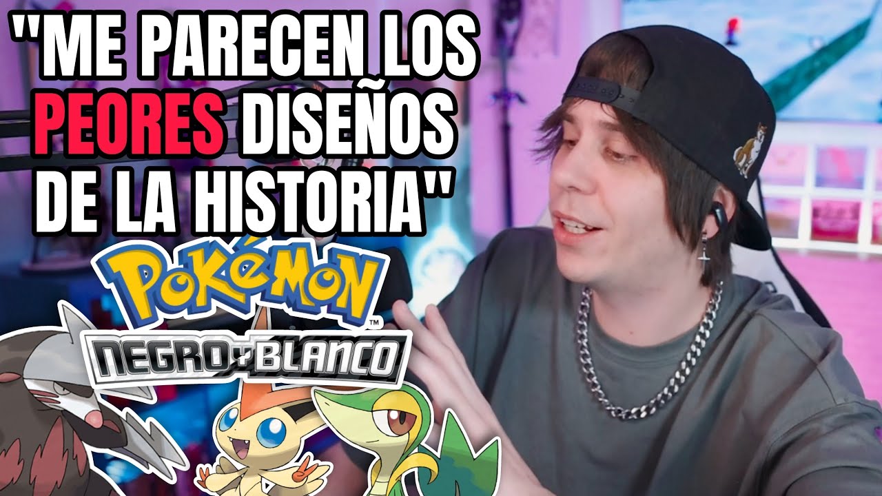 Rubius opina de los DISEÑOS POKÉMON de la QUINTA GENERACIÓN