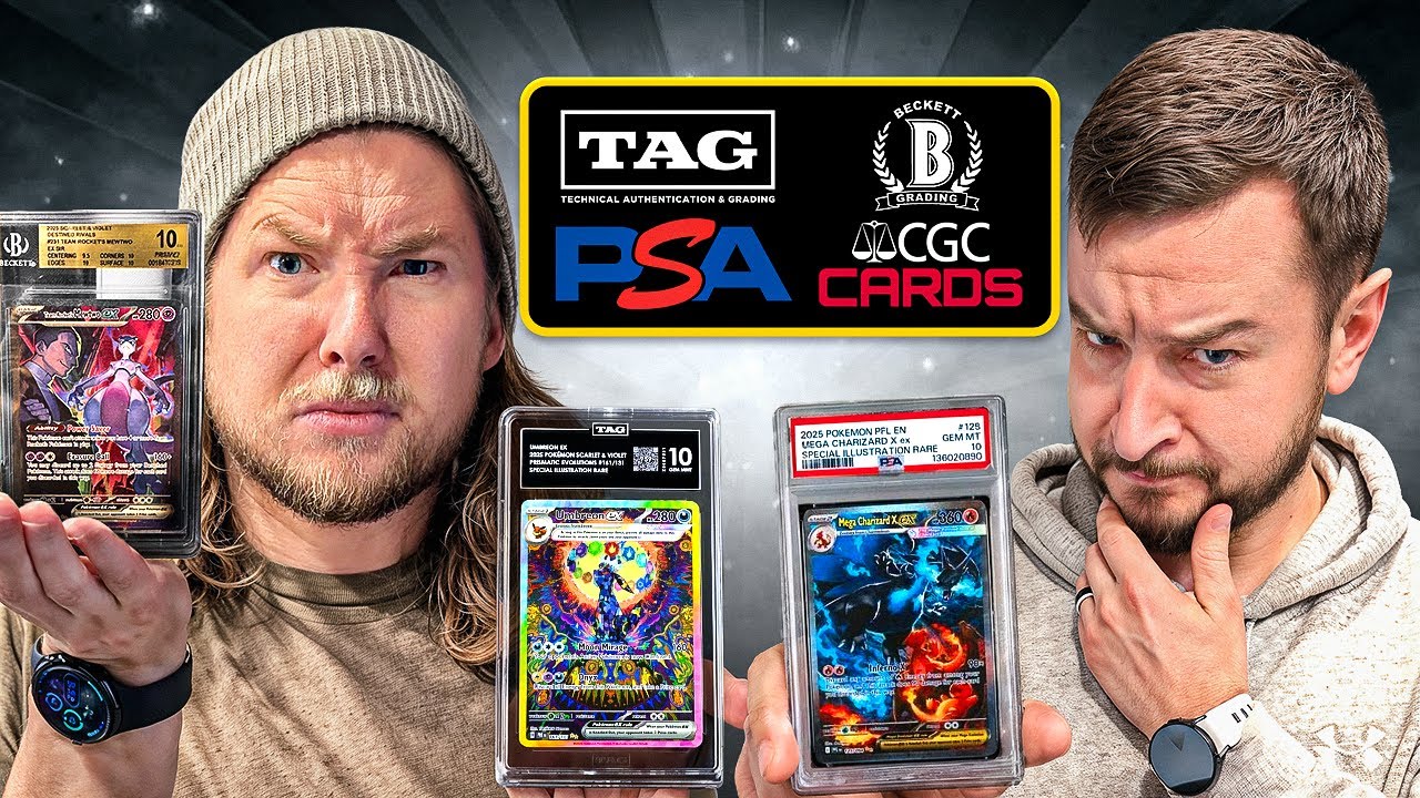 TAG против PSA против Beckett против CGC &mdash; Вот лучшие варианты оценки карточек Pok&eacute;mon.