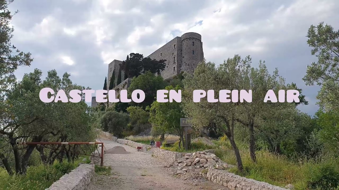 Pittura en plein air Castello acquerello ASMR