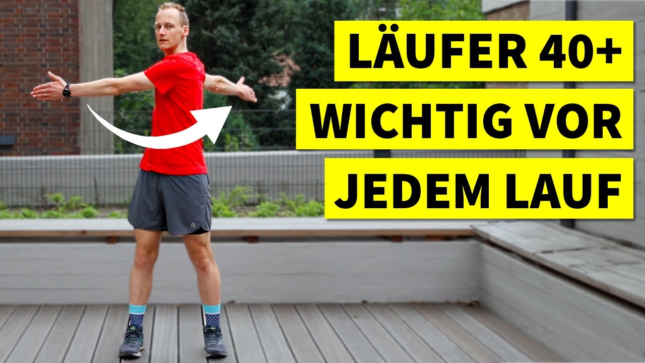 Mach das VOR jedem Lauf (wenn du über 40 bist)