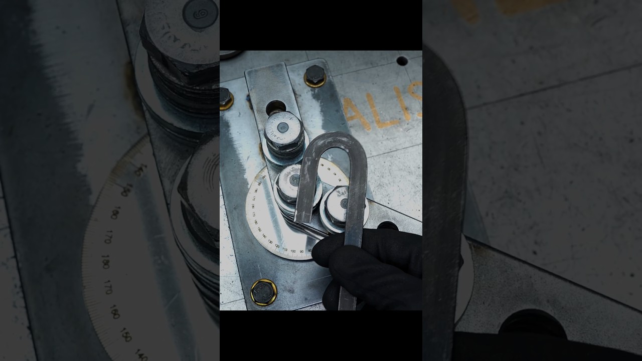 Simple #DIY metal bender #shorts #metalwork #metalbending #bender #welding #weldingprojects #asmr