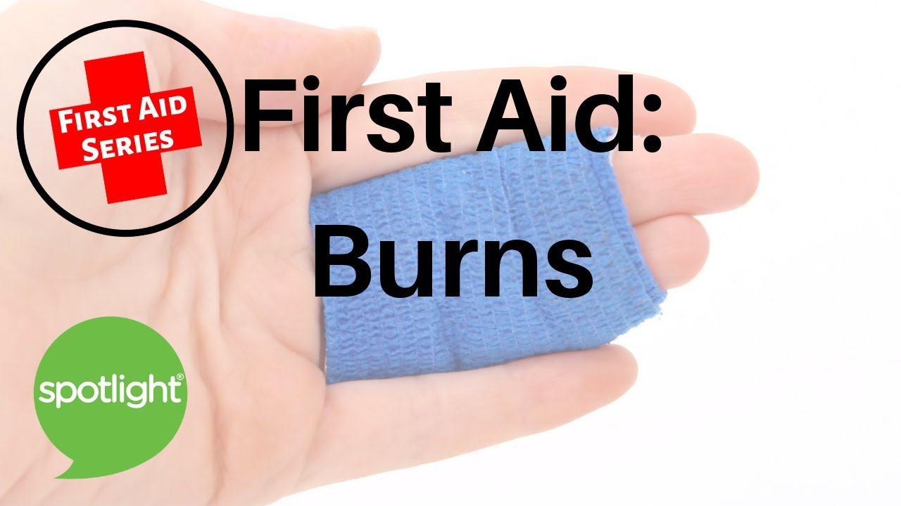 First Aid: Burns | practice English with Spotlight