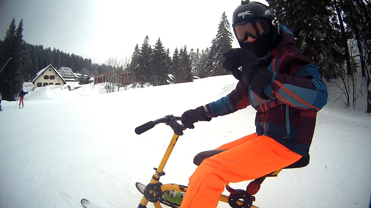 SNOWBIKE - besser als Ski fahren?