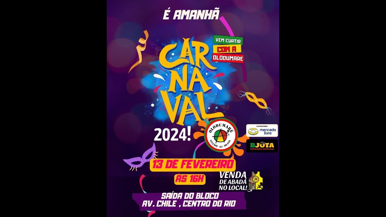 Bloco Afro Olodumaré - Carnaval 2024