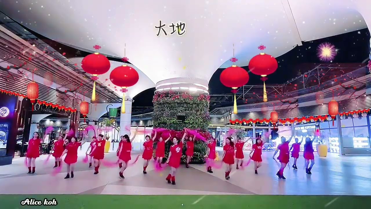 🍀#大地回春 | 微改好听易跳的新年舞蹈 | Energy Dancing Club Taman Gaya