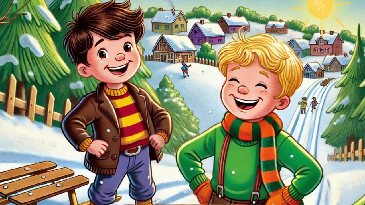 Carol la sanius🛷☃️❄️ - Povesti educative pentru copii in romana - Ivas Education - Desene animate