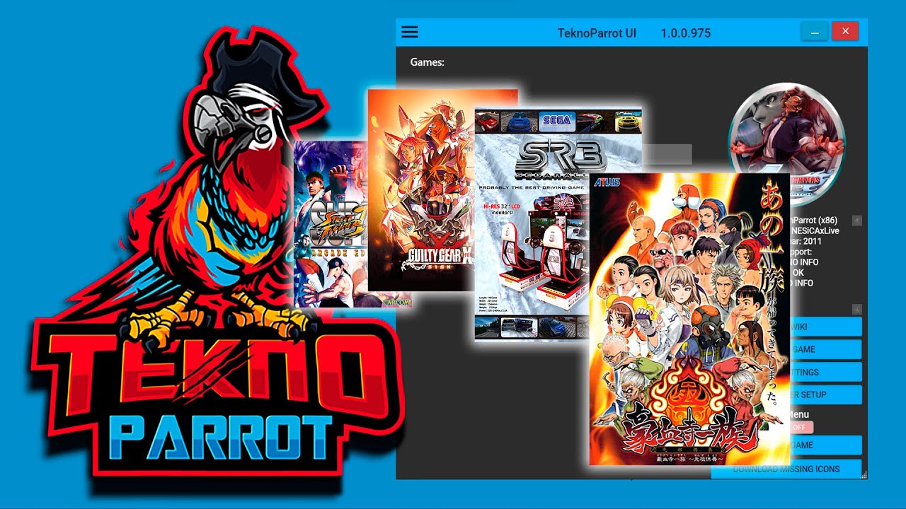 TeknoParrot - Descarga y configuración inicial
