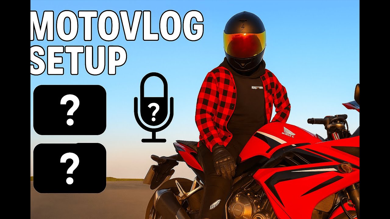 Czego potrzebujesz żeby nagrywać motovlogi???