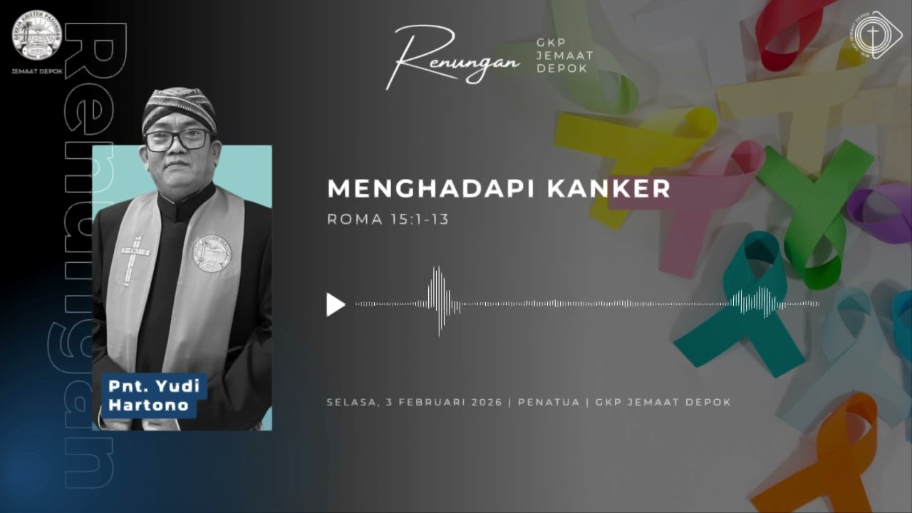 Renungan GKP Jemaat Depok, Selasa, 3 Februari 2026