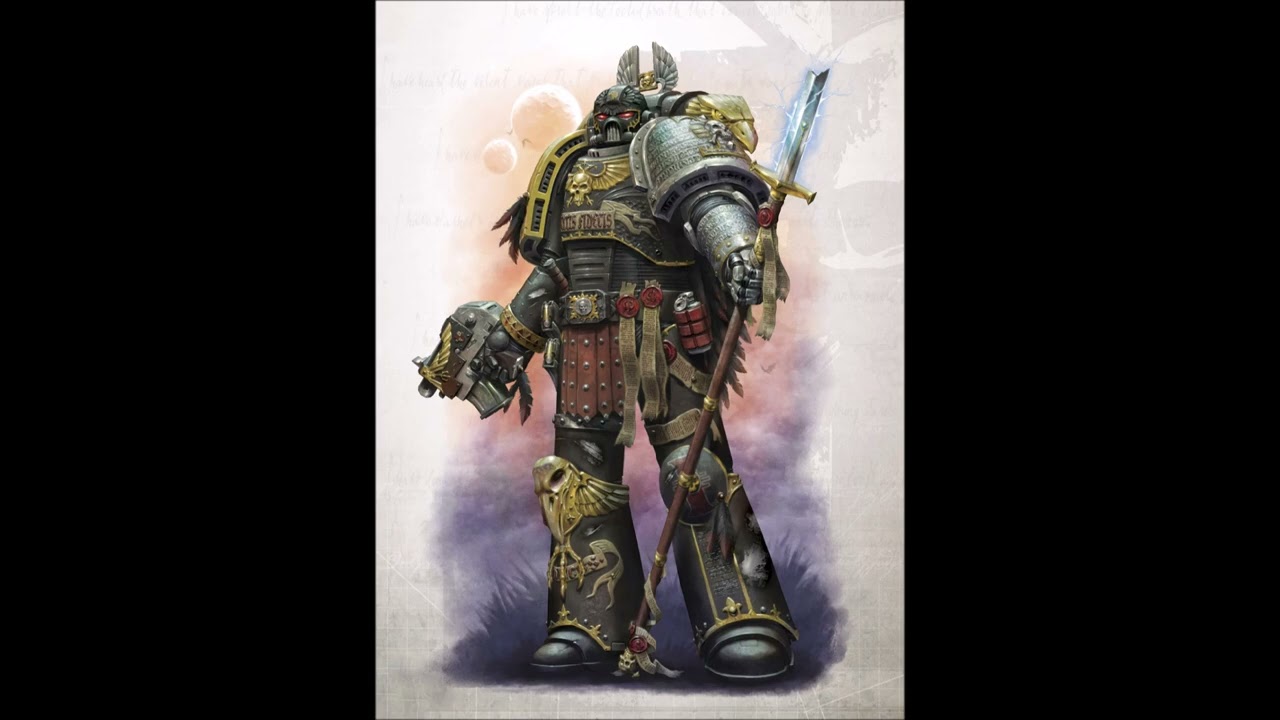 Warhammer 40.000 music - Blackened Shields (Lyrics in description)