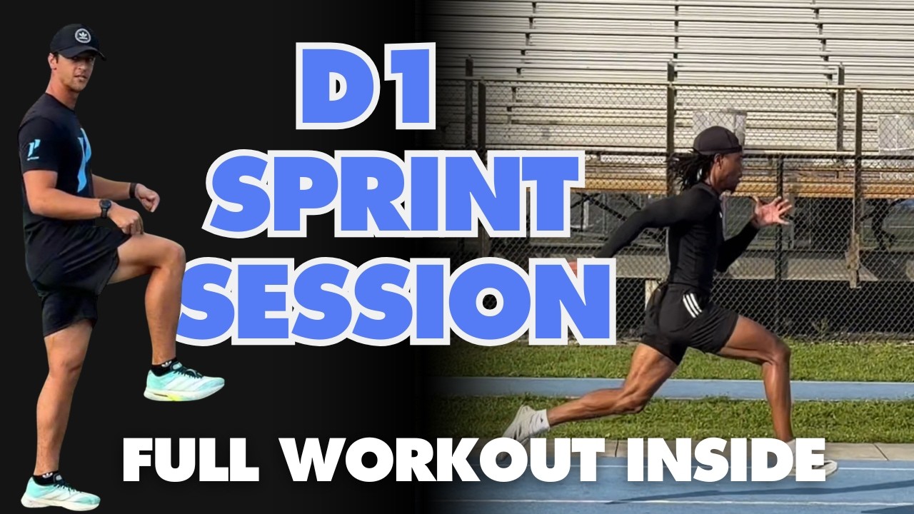 How D1 Track Athletes Train for Top Speed