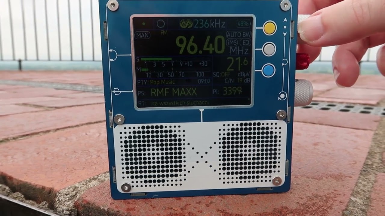 Bandscan Grudziądz Góra zamkowa 65m n.p.m+23m wieża Klimek