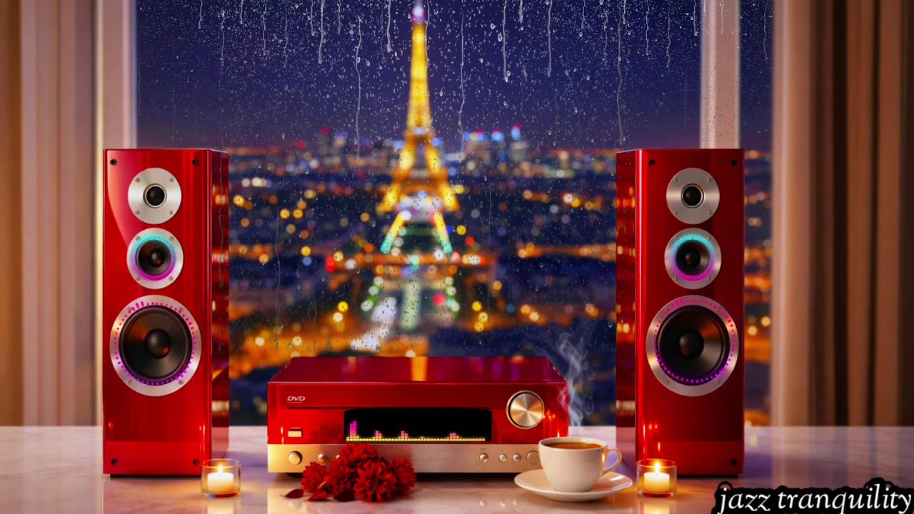 Smooth Soul R&B Jazz Nights  Soft City Lights Ambience
