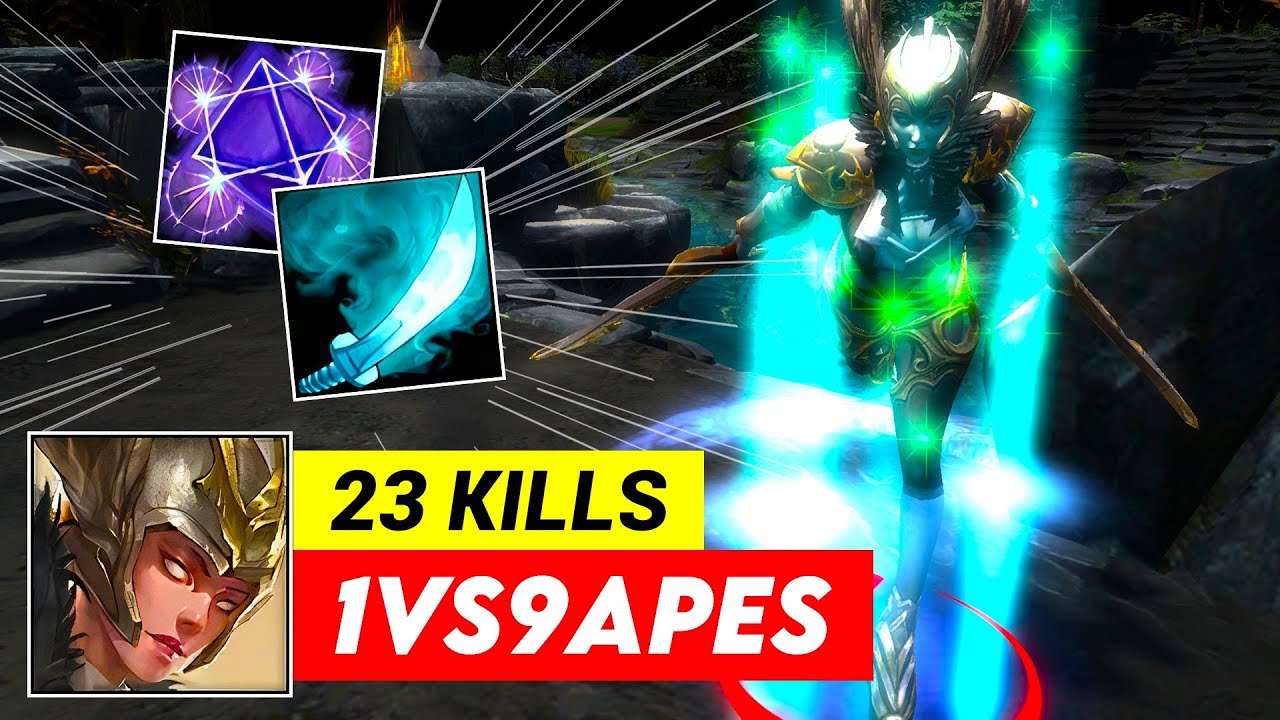 HoN Swiftblade 1vs9apes 1861 MMR