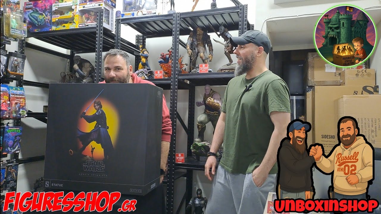 UNBOXINSHOP EPISODE 10 Unboxing Star Wars Yoda Mythos and Anakin Skywalker  by Sideshow Collectibles