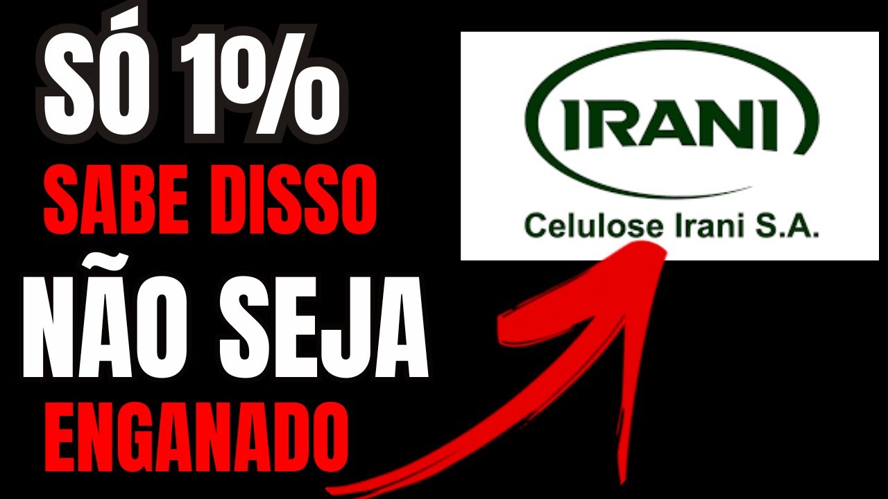 AÇÕES IRANI EM ALTA: RANI3 ESTÁ BARATA? VALE A PENA INVESTIR?! (ANÁLISE 2026)