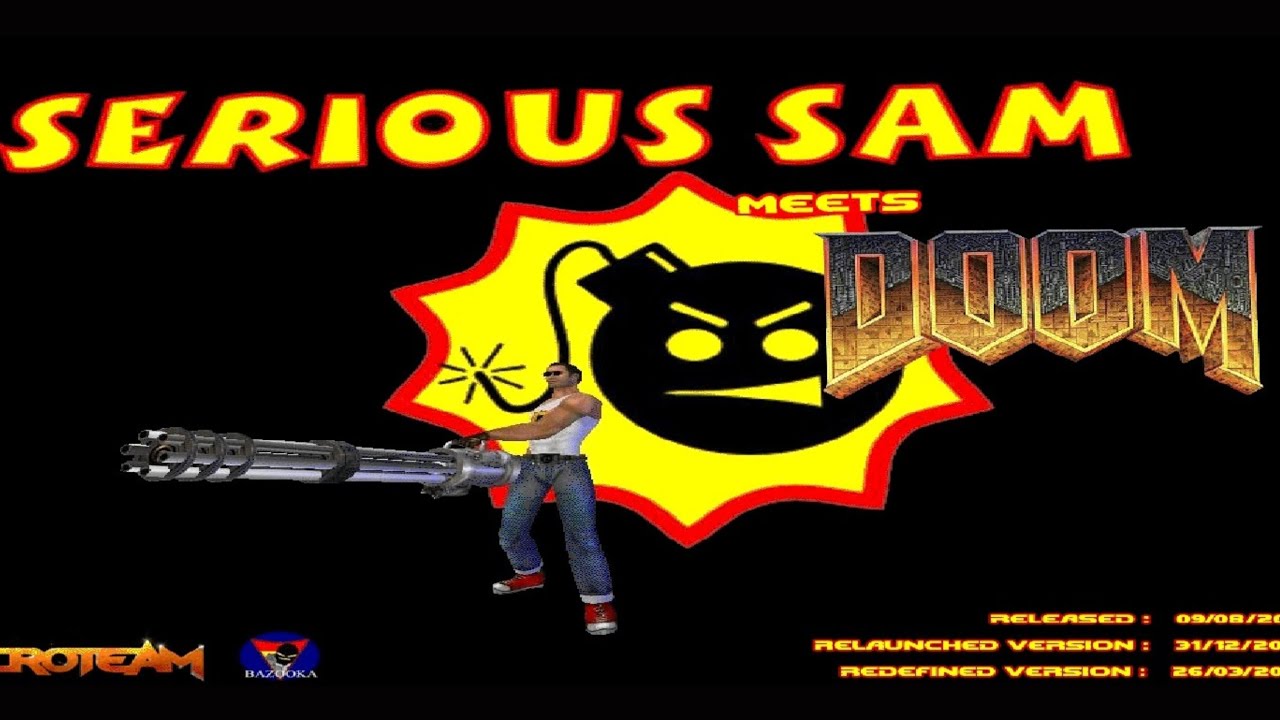 serious Sam meets doom... serious Sam doom mod