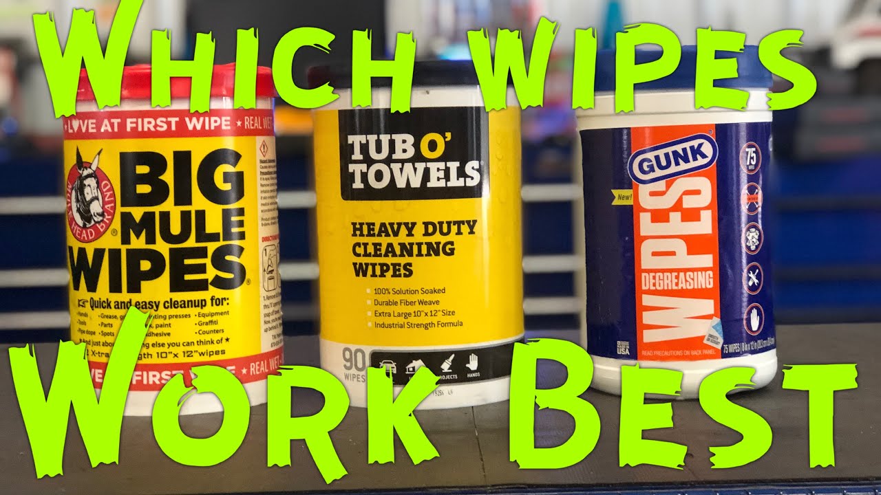 Wipes ahead To Head: Tub O’ Towels VS Gunk VS Big Mule Wipes, Who Does It Better?