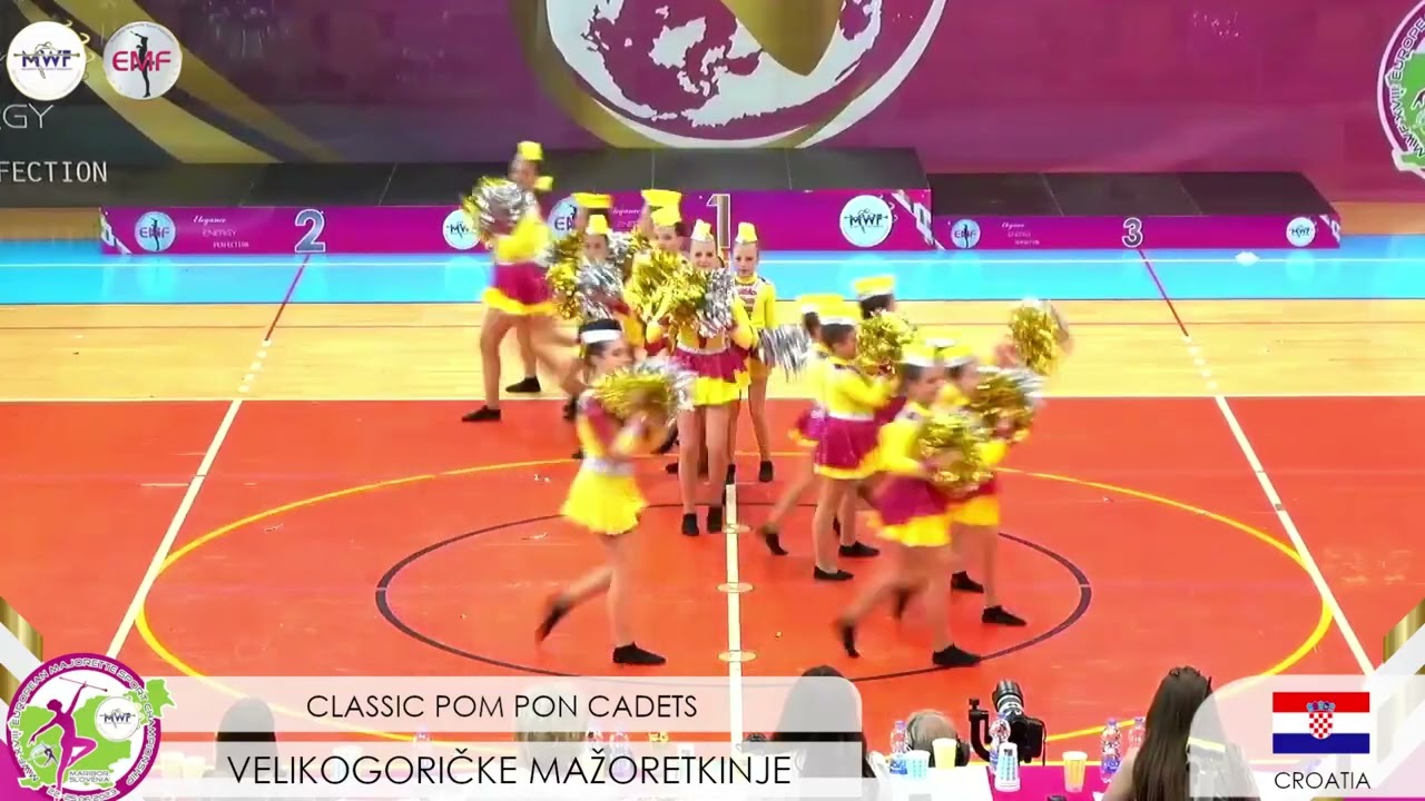 VELIKOGORIČKE MAŽORETKINJE/MWF-EUROPSKO PRVENSTVO 2023.