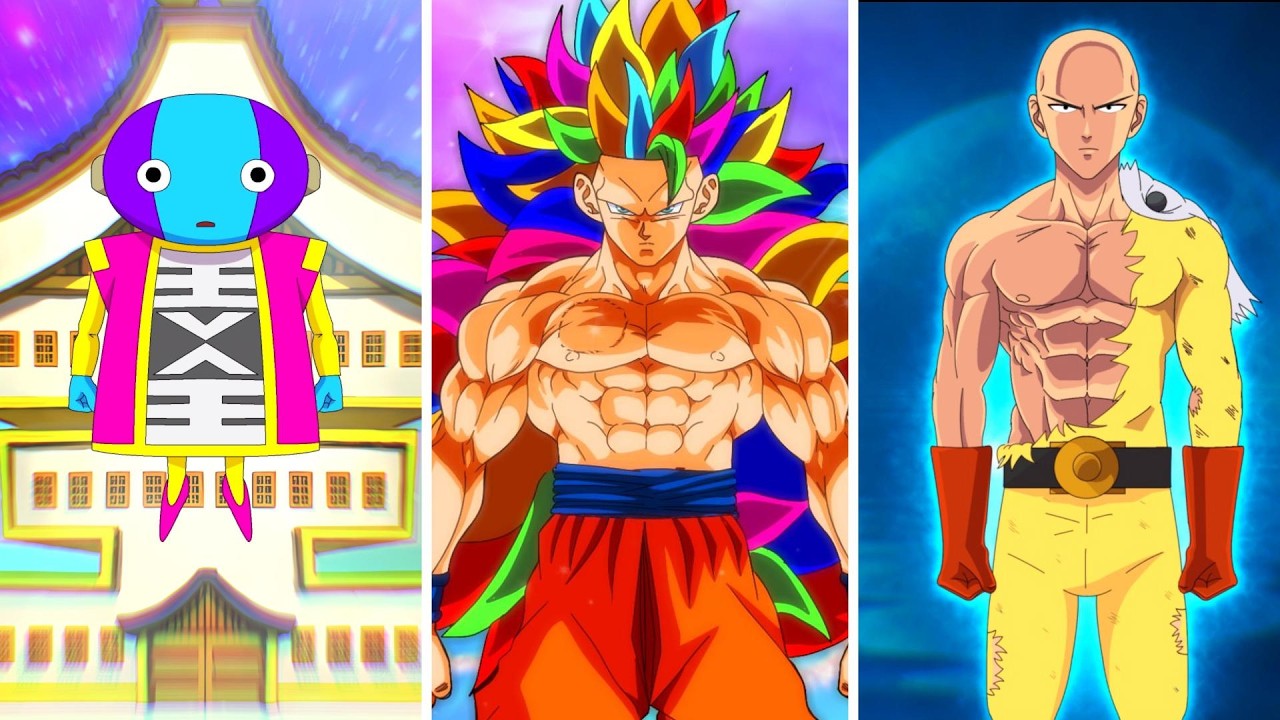 Evolution of Goku x Zeno x Daishinkan x Zalama x Saitama
