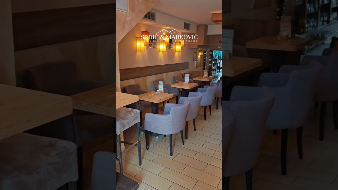 🔥 Na prodaju kafić u samom centru Rume!