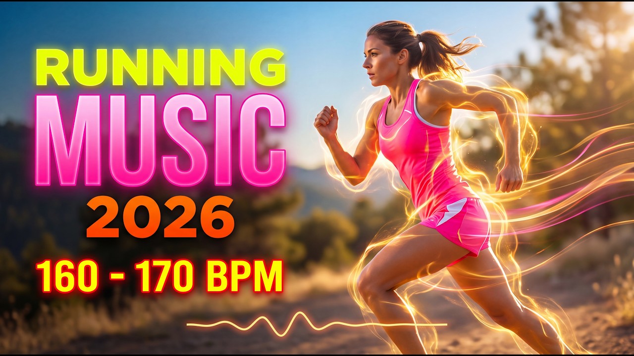 UNSTOPPABLE ⚡ 160&ndash;170 BPM Running Music 2026 | 1 Hour Nonstop
