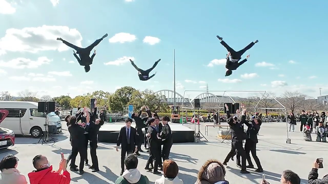 【Cheer Re-Man's(チアリーマンズ)演技動画】トヨタヴェルブリッツ応援