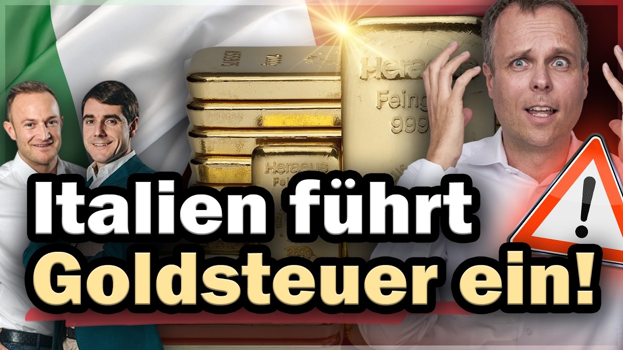 Goldsteuer, Machtkampf & Explosion der Edelmetalle – Das große EU-Update!
