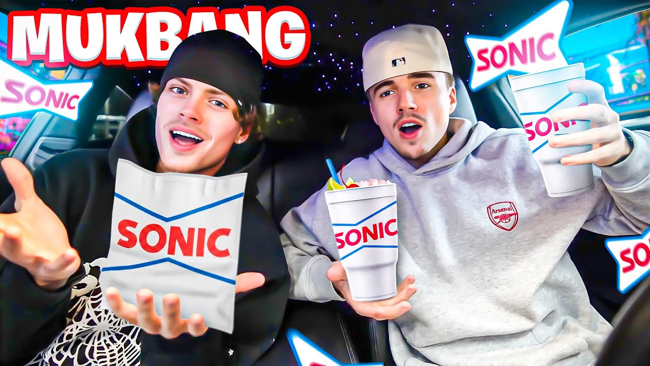 We Tried Everything At Sonic! *MUKBANG*