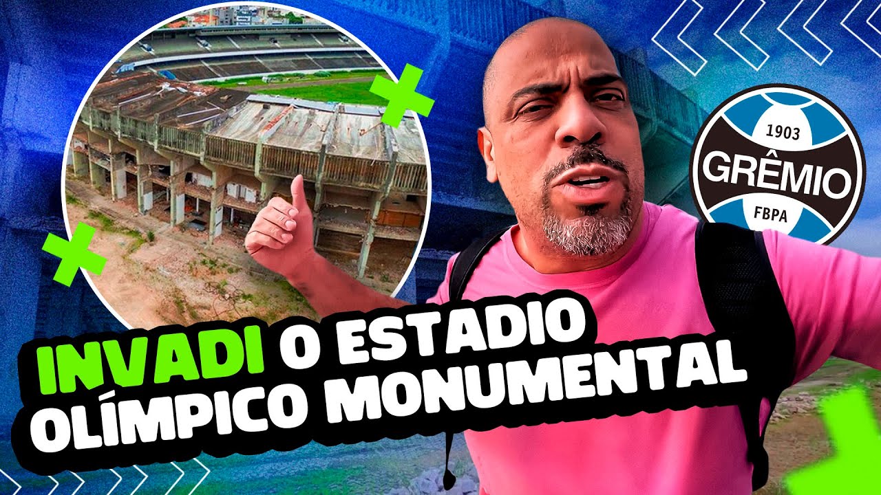 É DE PARTIR O CORAÇÃO, VEJA COMO ESTÁ O VELHO CASARÃO DO GRÊMIO - O ESTÁDIO OLÍMPICO MONUMENTAL