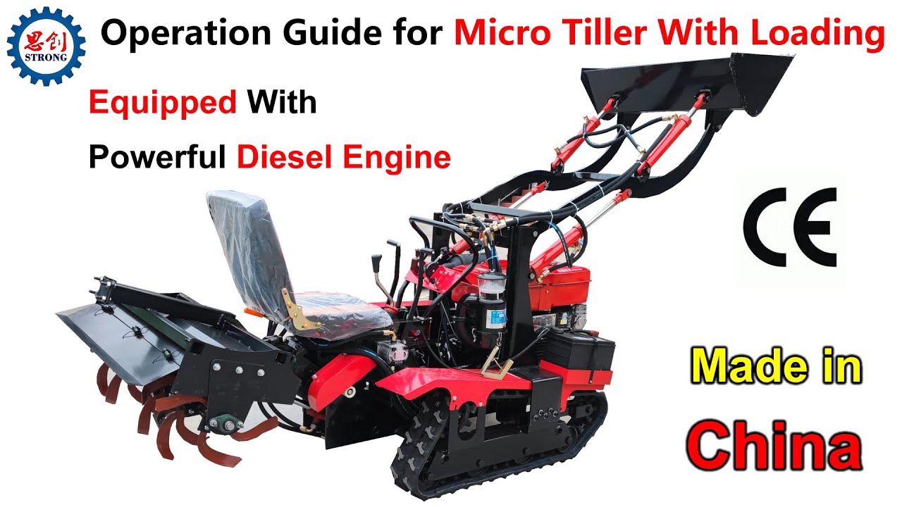 Operating Guide For Micro Tiller Equipped With Loading Function